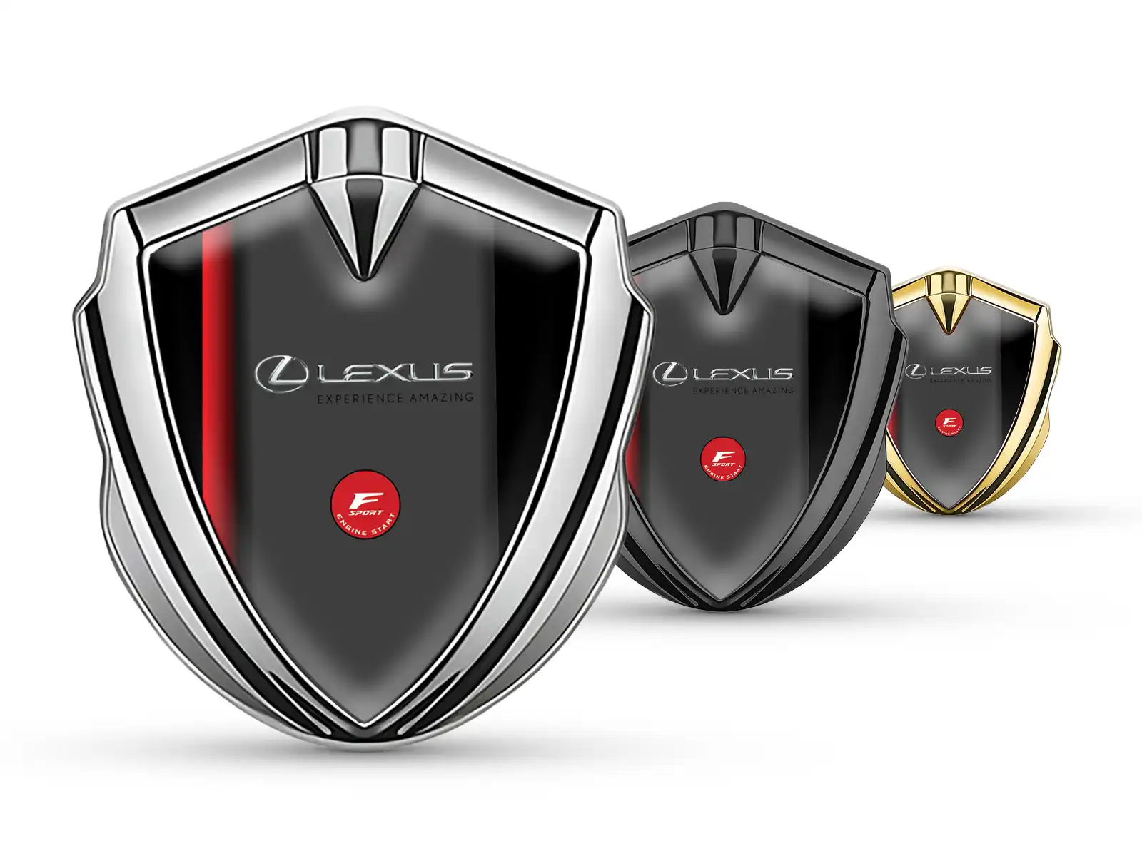 Lexus Abzeichen Selbstklebend Renn Look Hochwertig